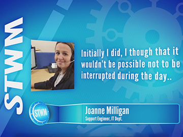 Joanne Milligan - STWM Testimonial